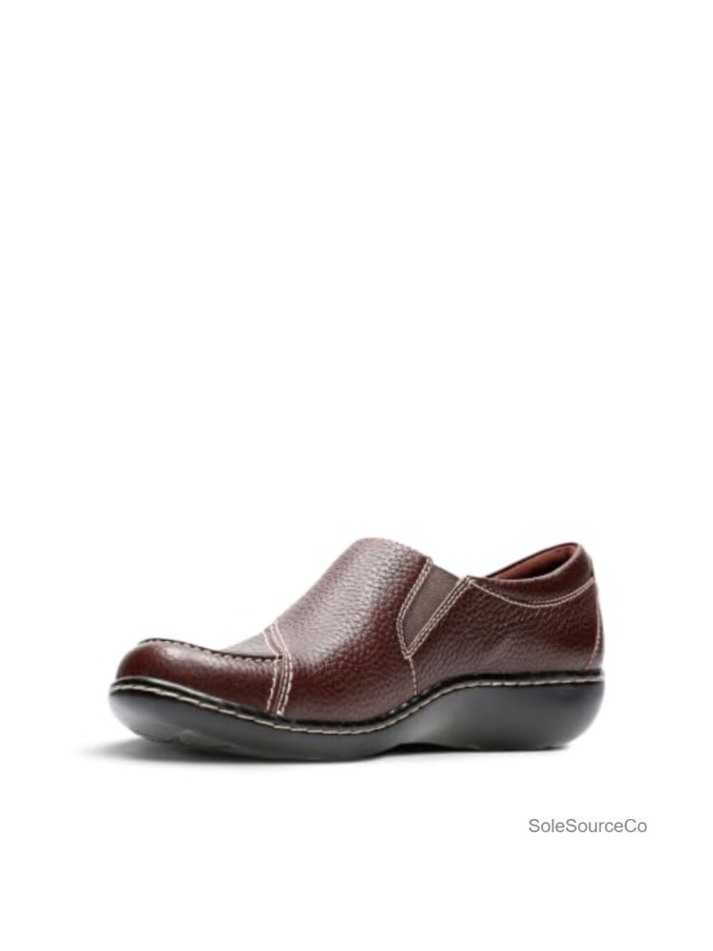 Leather Loafers with OrthoLite Footbed Button Detail Casual Slip-On Shoes